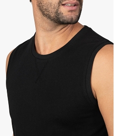 debardeur uni noir tee-shirts2662701_2