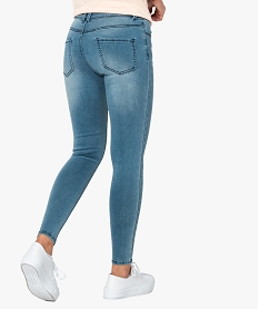 jean skinny stretch taille basse gris pantalons jeans et leggings4759801_3