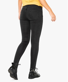 jean skinny stretch taille basse noir pantalons jeans et leggings4760101_3