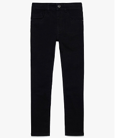 pantalon garcon 5 poches twill stretch noir4965901_2