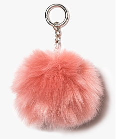 GEMO Porte-clé pompon rose standard