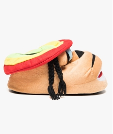 GEMO Chaussons rasta 3D beige standard