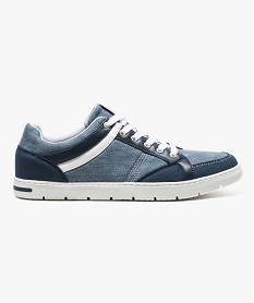 tennis bimatieres a lacets bleu5605701_1