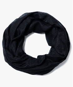 GEMO Foulard snood pailleté Noir