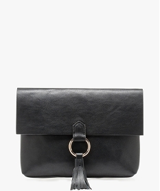 sac besace forme pochette souple noir sacs bandouliere6060901_1
