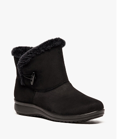 boots femme confort avec doublure douce noir standard6453301_2