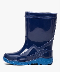 bottes de pluie unies texturees bleu6484901_3
