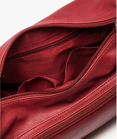 sac bandouliere uni avec grande poche a soufflet rouge sacs bandouliere6501701_3