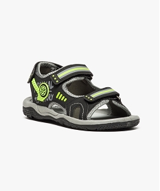 sandales sportswear a scratch noir sandales et nu-pieds6925101_2