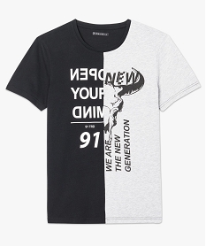 tee-shirt imprime rock festival noir7135301_4