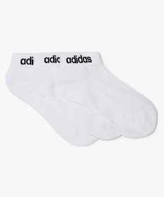 chaussettes garcon tige courtes - adidas (lot de 3) blanc standard7346301_1