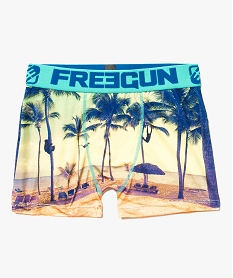 GEMO Boxer à motif plage - Freegun Imprimé