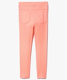 jegging extensible 2 poches rose pantalons7505001_2