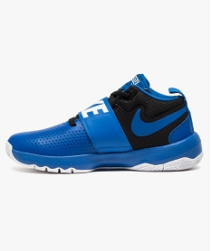 baskets bi-matieres bicolores - nike bleu7717101_3