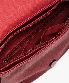 sac bandouliere a boucle decorative et finitions zip rouge sacs bandouliere7739101_3