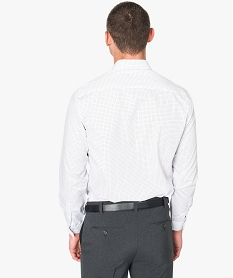 chemise regular fit a fins motifs imprime chemise manches longues7751501_3