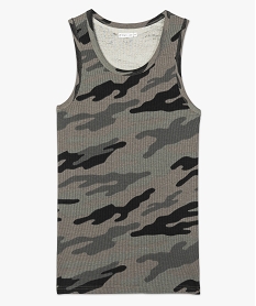 debardeur homme a fines cotes imprime camouflage imprime tee-shirts8563101_4