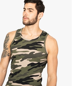 debardeur homme a fines cotes imprime camouflage imprime tee-shirts8563201_2