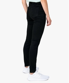 jegging femme coloris uni noir8880501_3