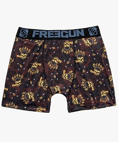 GEMO Boxer garçon microfibre têtes de mort Freegun Imprimé