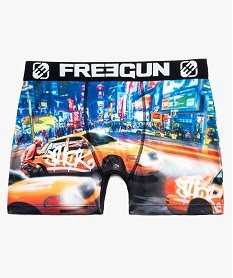 GEMO Boxer garçon microfibre imprimé taxi Freegun Imprimé