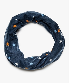 GEMO Snood bébé garçon léger à motif étoiles Bleu