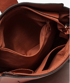 sac besace femme a grosse boucle metallique orange sacs bandouliere9395001_3