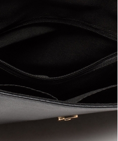 sac pochette femme bimatiere a bandouliere chaine noir sacs bandouliere9463501_3