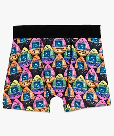 GEMO Boxer garçon en microfibre imprimé fluo - Freegun Imprimé