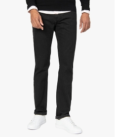 GEMO Jean homme coupe Regular Noir