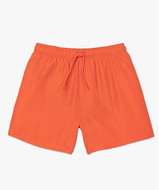 short de bain homme uni orange maillots de bainA624801_4
