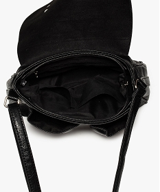 sac femme forme cartable avec double fermeture aimantee noir standardA959601_3