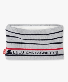 GEMO Snood bébé garçon à rayures - Lulu Castagnette Gris