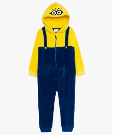 GEMO Combinaison pyjama garçon en maille douce - Les Minions Multicolore