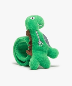 GEMO Bracelet enfant peluche dinosaure Vert