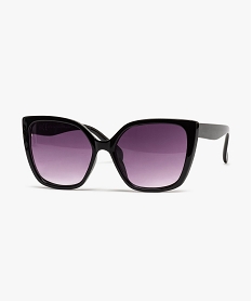 lunettes de soleil femme a large monture en plastique noir autres accessoiresB278001_1