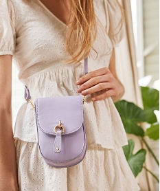 sac femme besace - lulucastagnette violet sacs bandouliereB470901_4