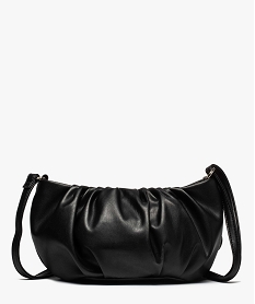 sac femme besace forme baguette - lulucastagnette noir standardB471001_1