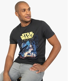 tee-shirt homme imprime - star wars grisB497701_1