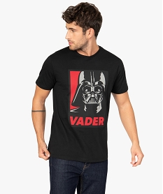 GEMO Tee-shirt homme avec motif Dark Vador – Star Wars Noir