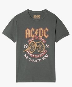 tee-shirt homme imprime acdc grisB498301_4