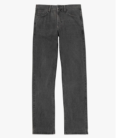 jean coupe regular legerement delave homme gris jeans delavesB953301_4