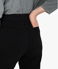 jean femme coupe regular taille normale noir pantalonsB984301_2