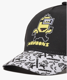 casquette garcon imprime pixel - minions gris standard chapeaux casquettes et bonnetsC080201_2