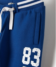 pantalon de jogging garcon avec inscriptions – camps united bleu pantalonsC119401_3