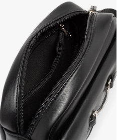 sac femme forme baguette avec bandouliere noirF818101_3