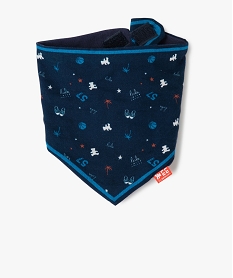 GEMO Bavoir bébé forme bandana – LuluCastagnette Bleu