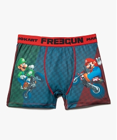 GEMO Boxer homme avec motif Mario Kart - Freegun Multicolore