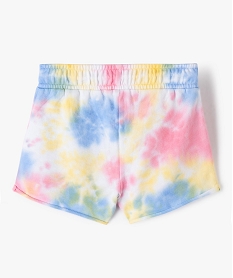 short fille en maille tie-and-dye - camps united multicolore shortsG128501_3