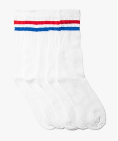 GEMO Chaussettes de sport homme (lot de 5) blanc standard